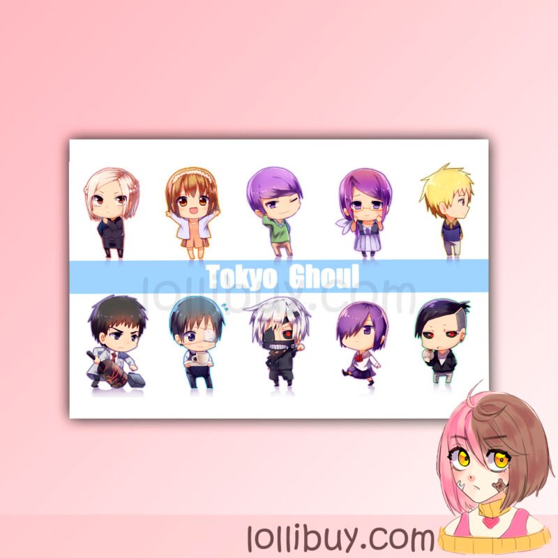 Открытка Токийский Гуль 10-15