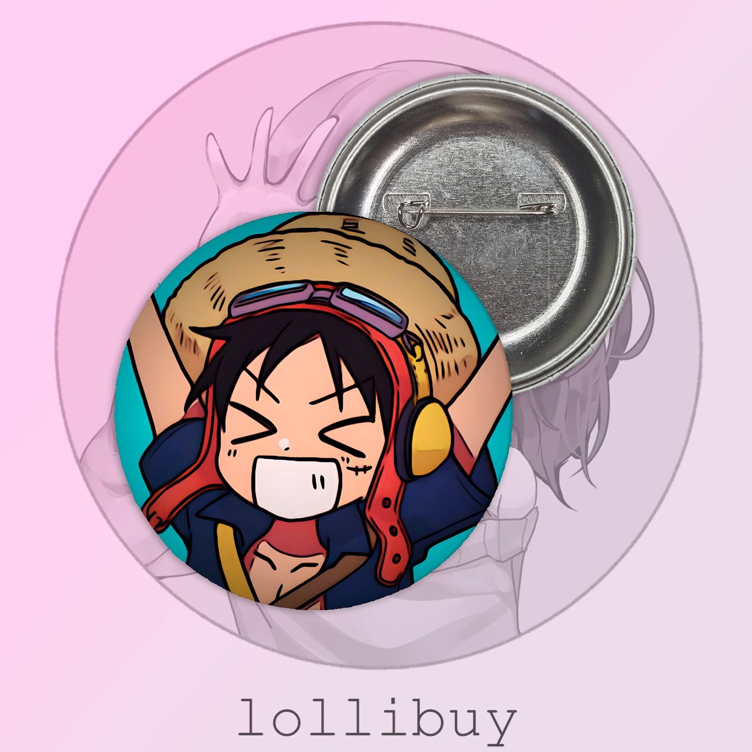 Значок Ван Піс – Монкі Д. Луффі