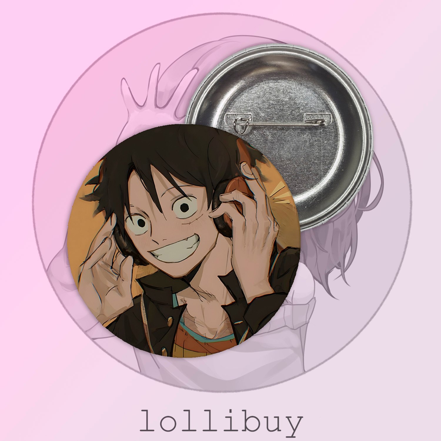 Значок Ван Піс – Монкі Д. Луффі