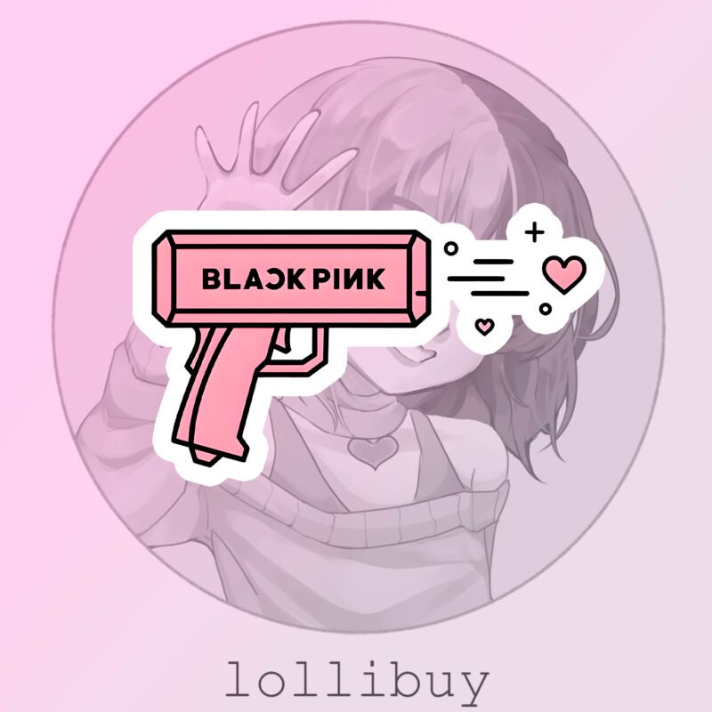 Фігурна наліпка К-Поп - Black Pink