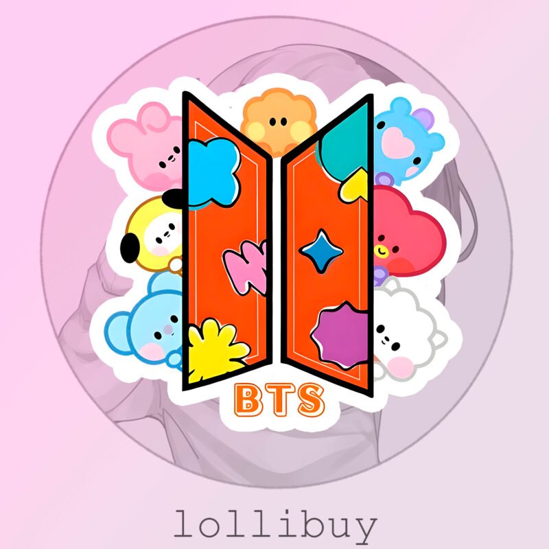 Фігурна наліпка К-Поп – BTS
