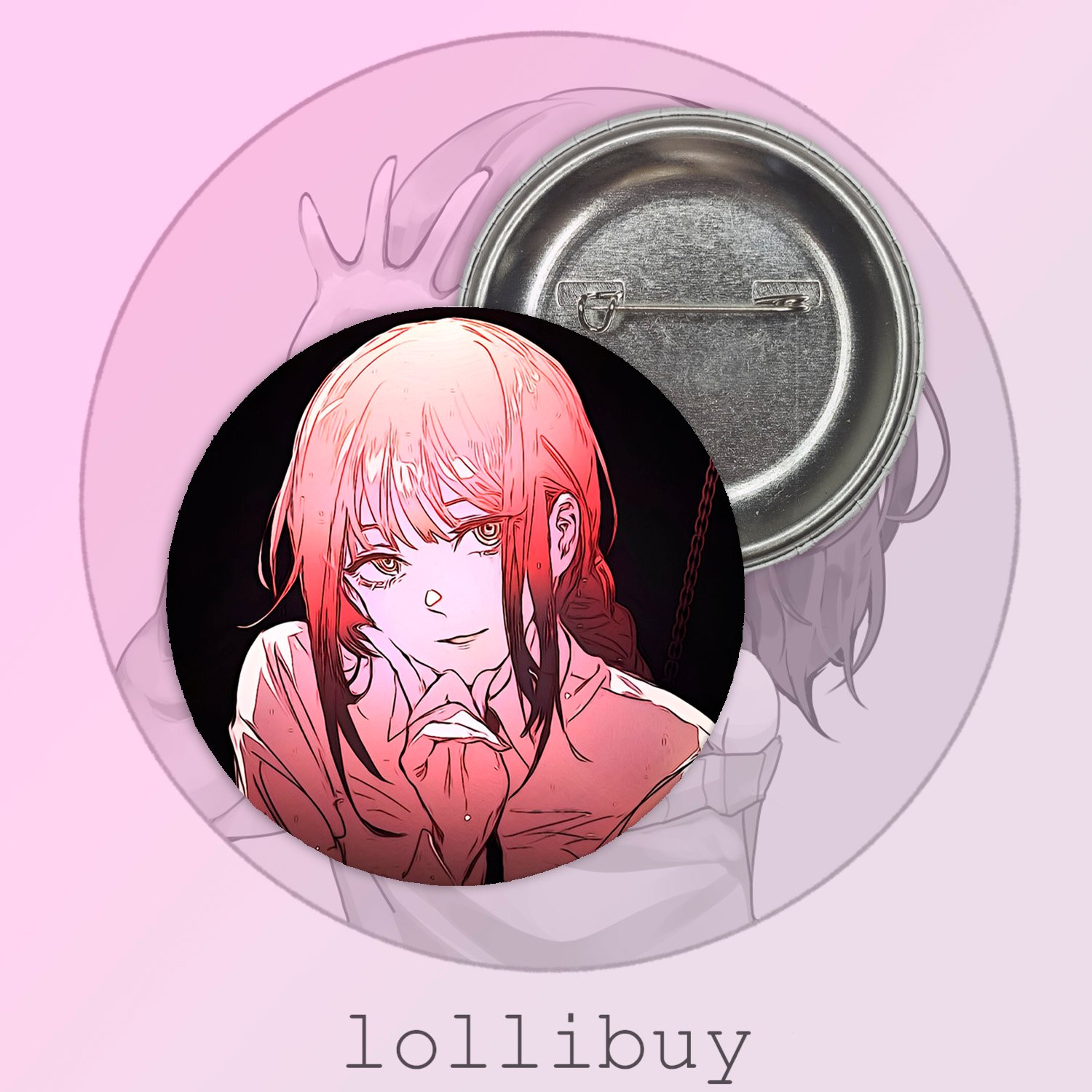 Значок Людина-бензопила – Макіма