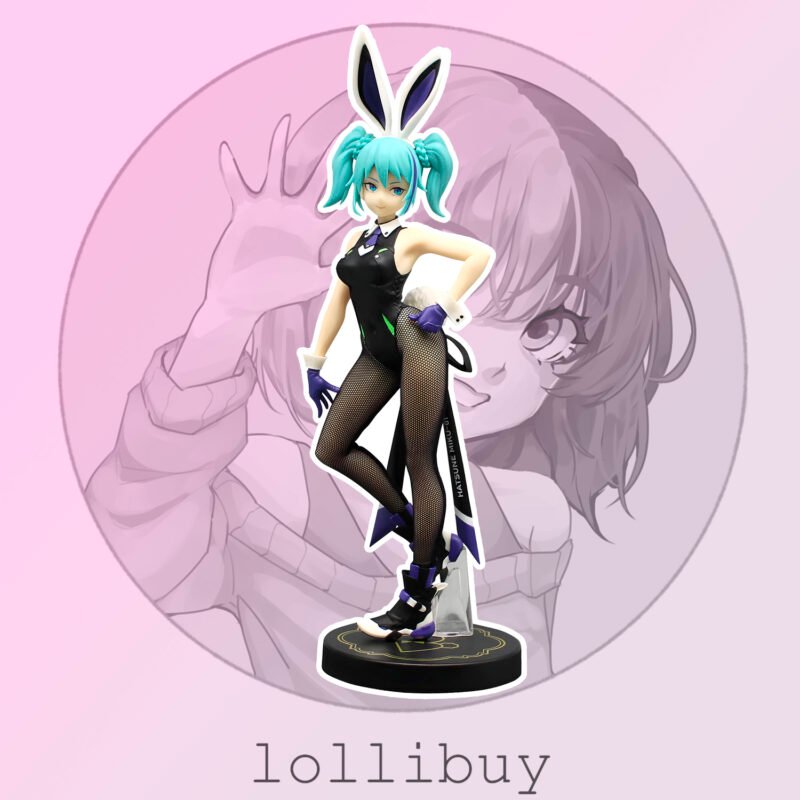 Фігурка "Bunnies Figure VOCALOID Hatsune Miku Street Violet ver."