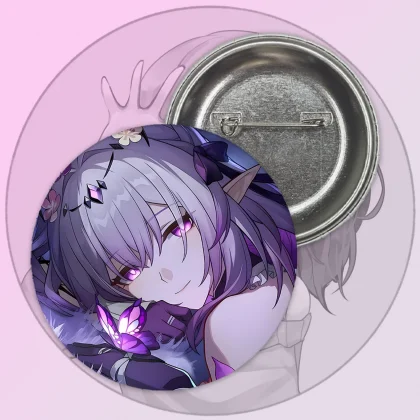 Металевий значок Honkai: Star Rail — Castorice