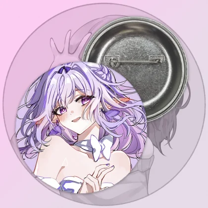 Металевий значок Honkai: Star Rail — Castorice
