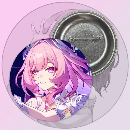 Металевий значок Honkai: Star Rail - Cyrene (Арт 3)