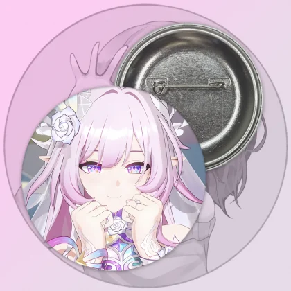 Металевий значок Honkai: Star Rail - Cyrene (Арт 11)